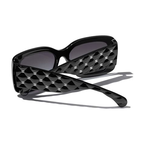 chanel rectangular sunglasses|chanel oversized square sunglasses.